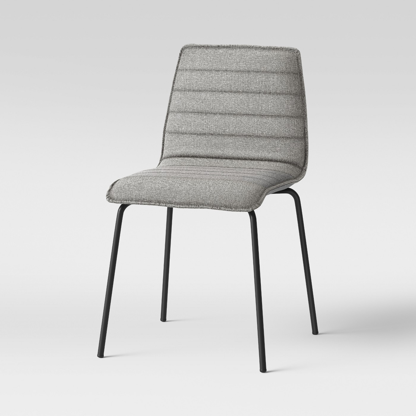 salk modern quilted dining chair