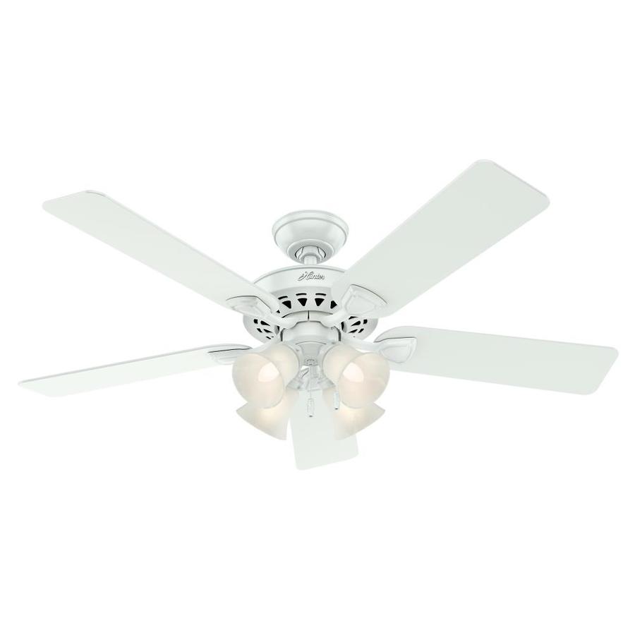 Hunter 53157 Westminster 5 Minute Fan 52 In White Indoor Ceiling