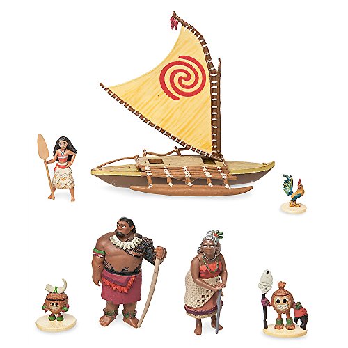 Disney Moana Projection Boat Playset 3 Years And Up Vip Outlet