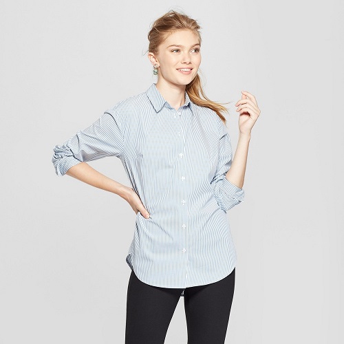 a new day striped shirt