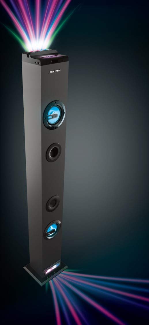 sharper image speaker with lights