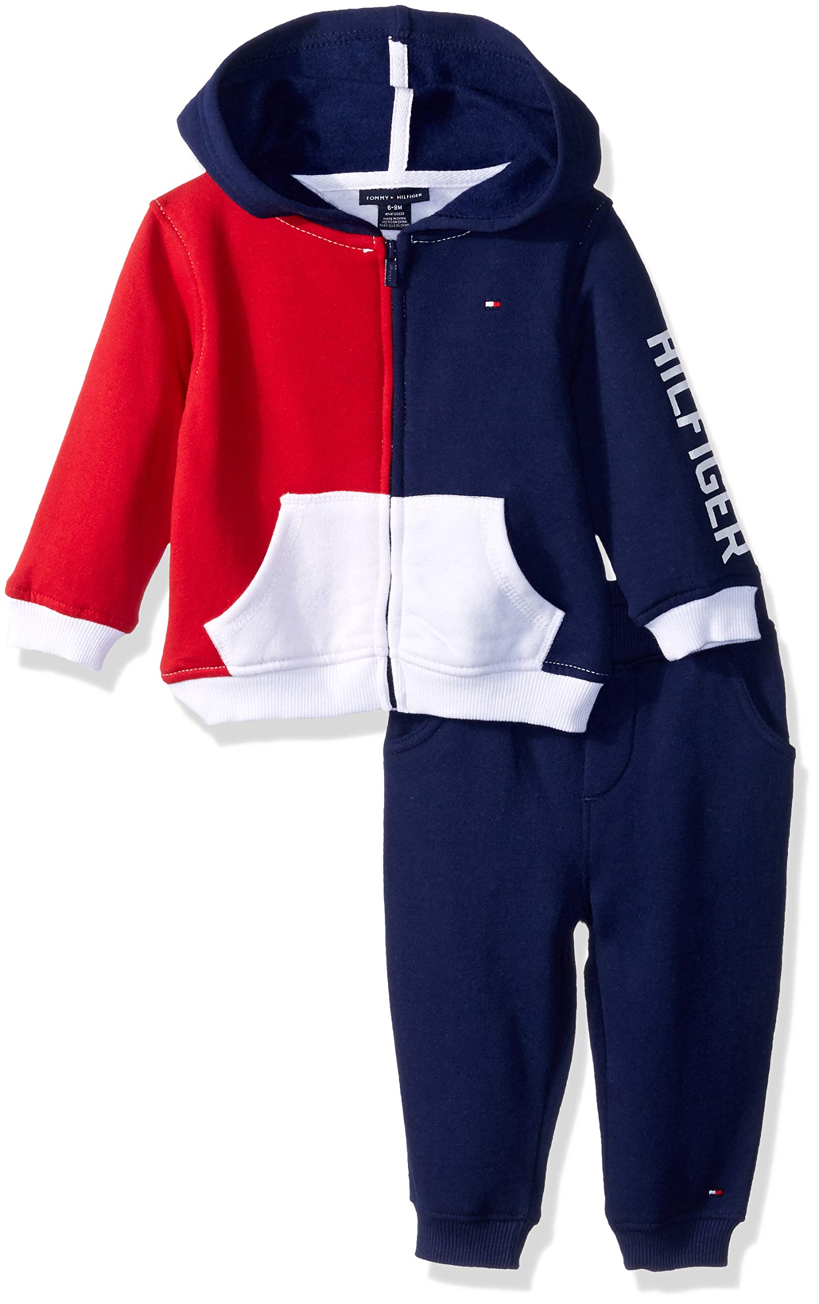 Tommy Hilfiger Boys Toddler 2 Pieces Pullover Pants Set 