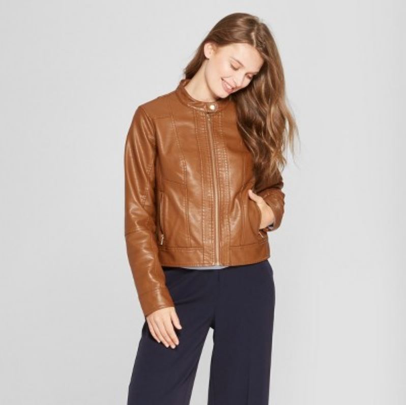 a new day faux leather jacket