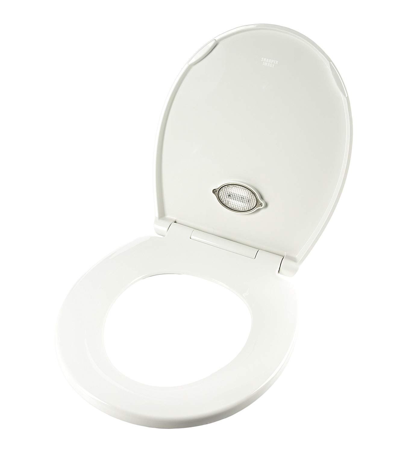 sharper image lighted toilet seat