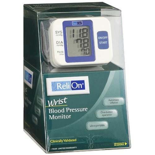 relion wrist blood pressure monitor 300w manual