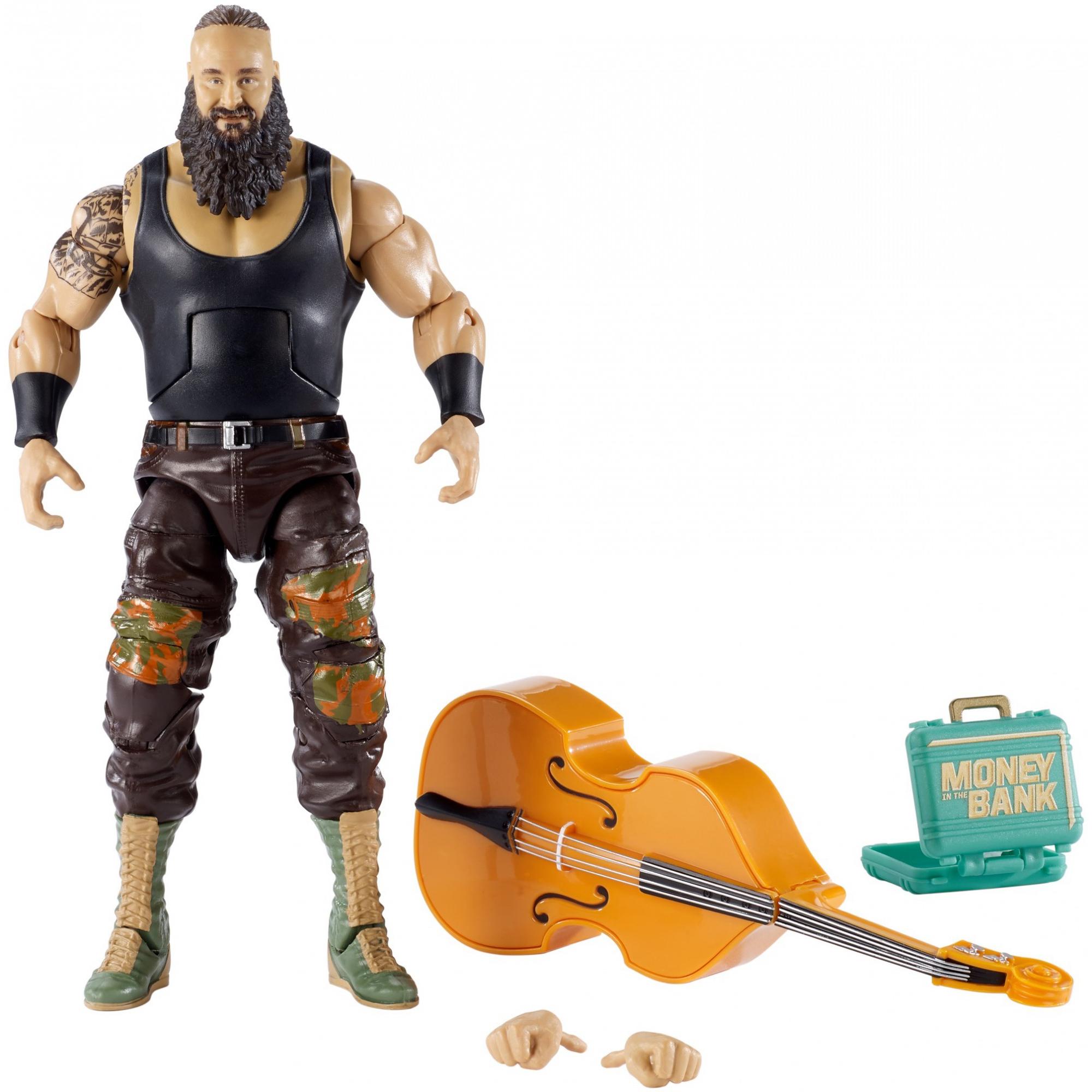 2022新発 WWE フィギュア アメリカ直輸入 fvp31 Mattel Fan Central Manic Mayhem Playset with  Ring Braun St buxo.cat