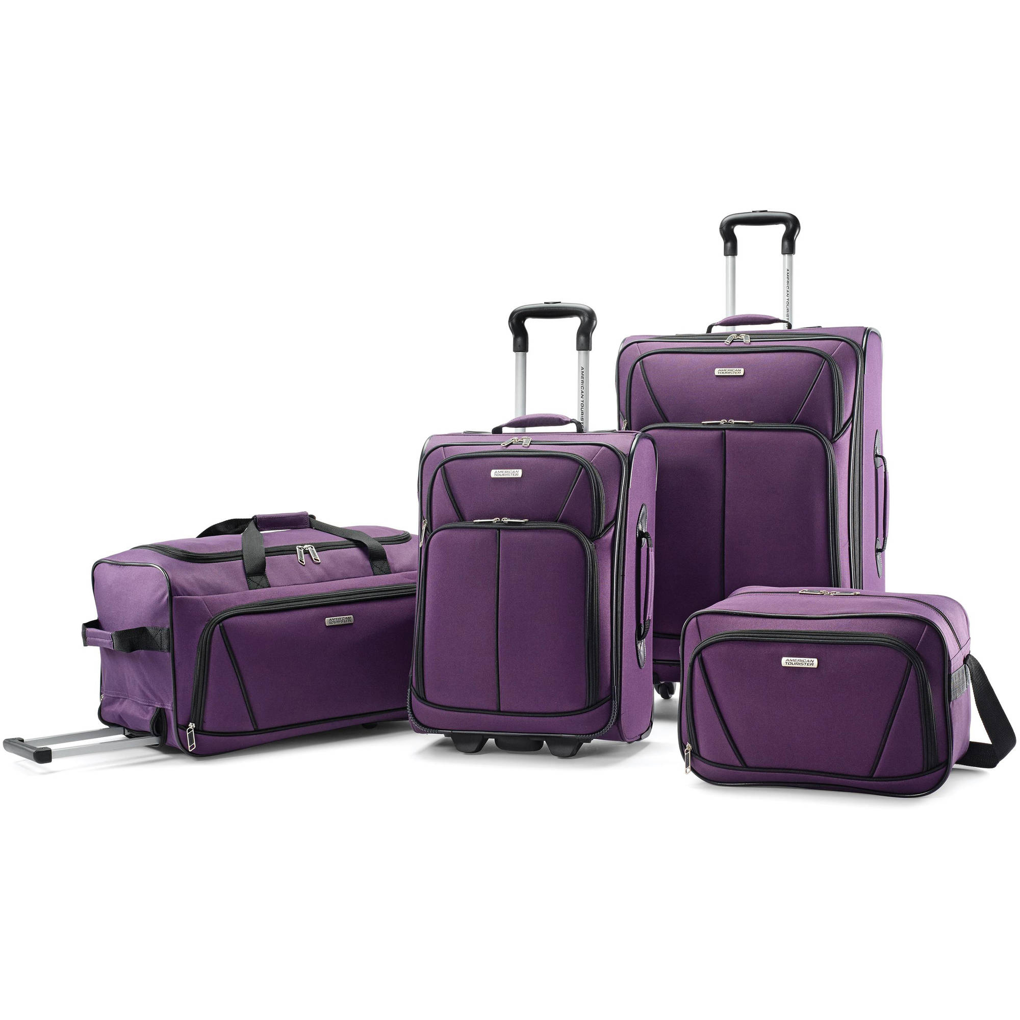 American Tourister Troupe Duo 4-Piece Set Pool/Scuba