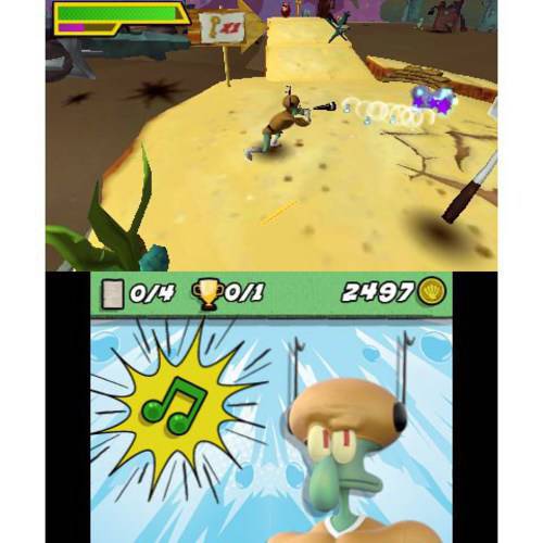 spongebob heropants nintendo 3ds