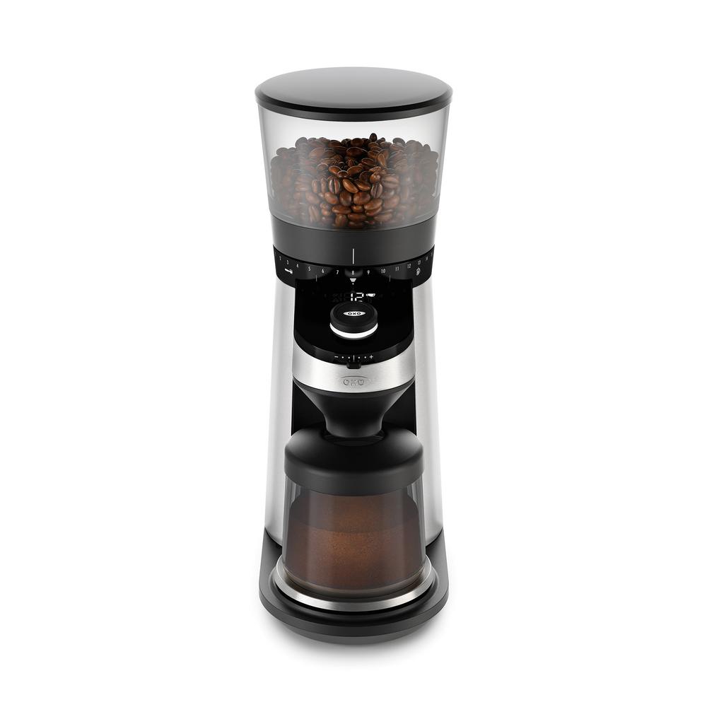 OXO 8710200 On Conical Burr Coffee Grinder with Intelligent Dosing Scale