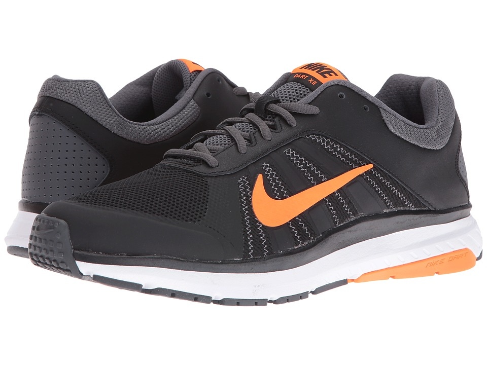 831532-009 12 Men's Running Shoes, (Black/Total Orange/Dark Grey/White), 6 - Medium - VIP Outlet