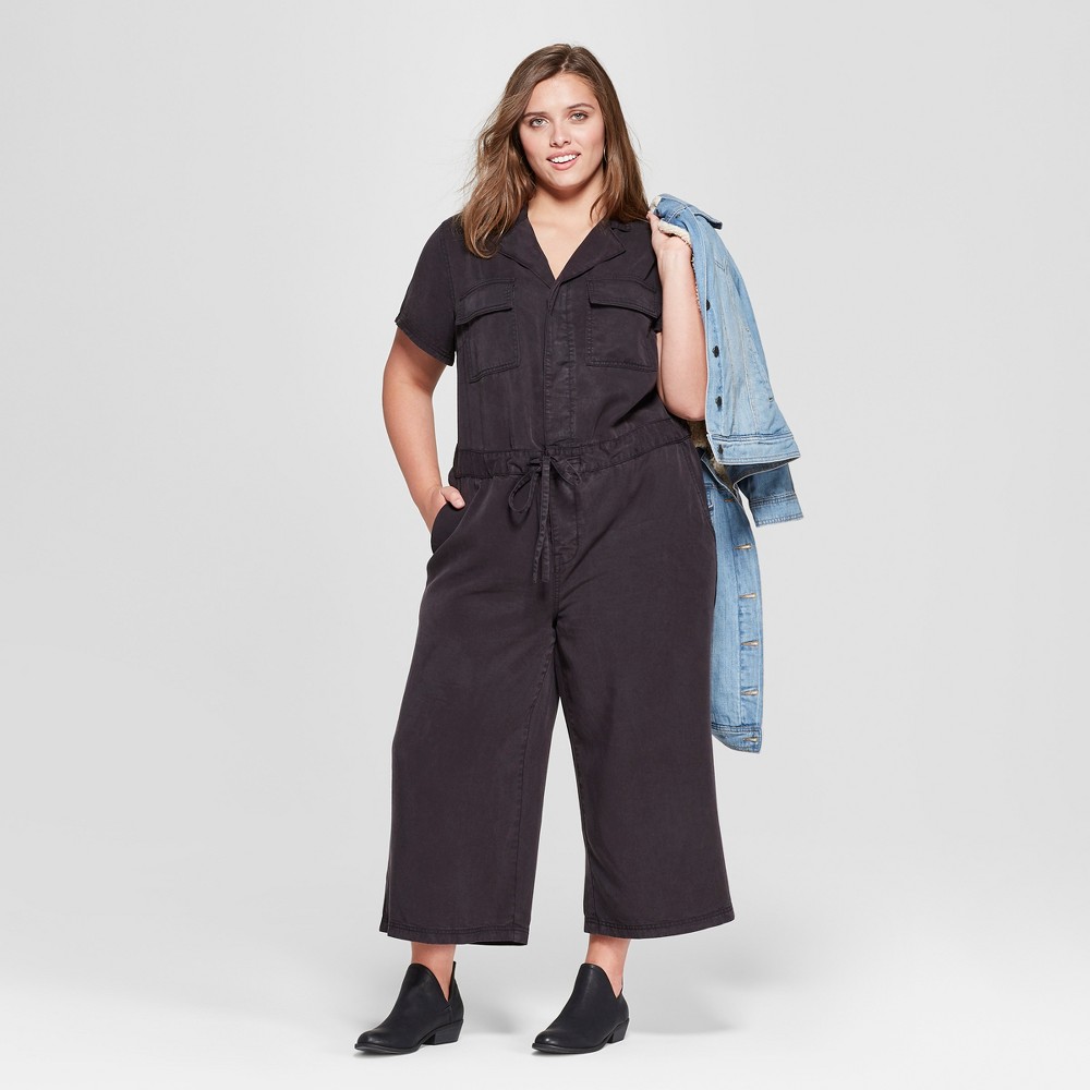 universal thread black jumpsuit