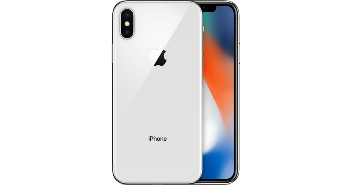 Apple iPhone X 64GB Silver LTE Cellular AT&T MQAK2LL/A