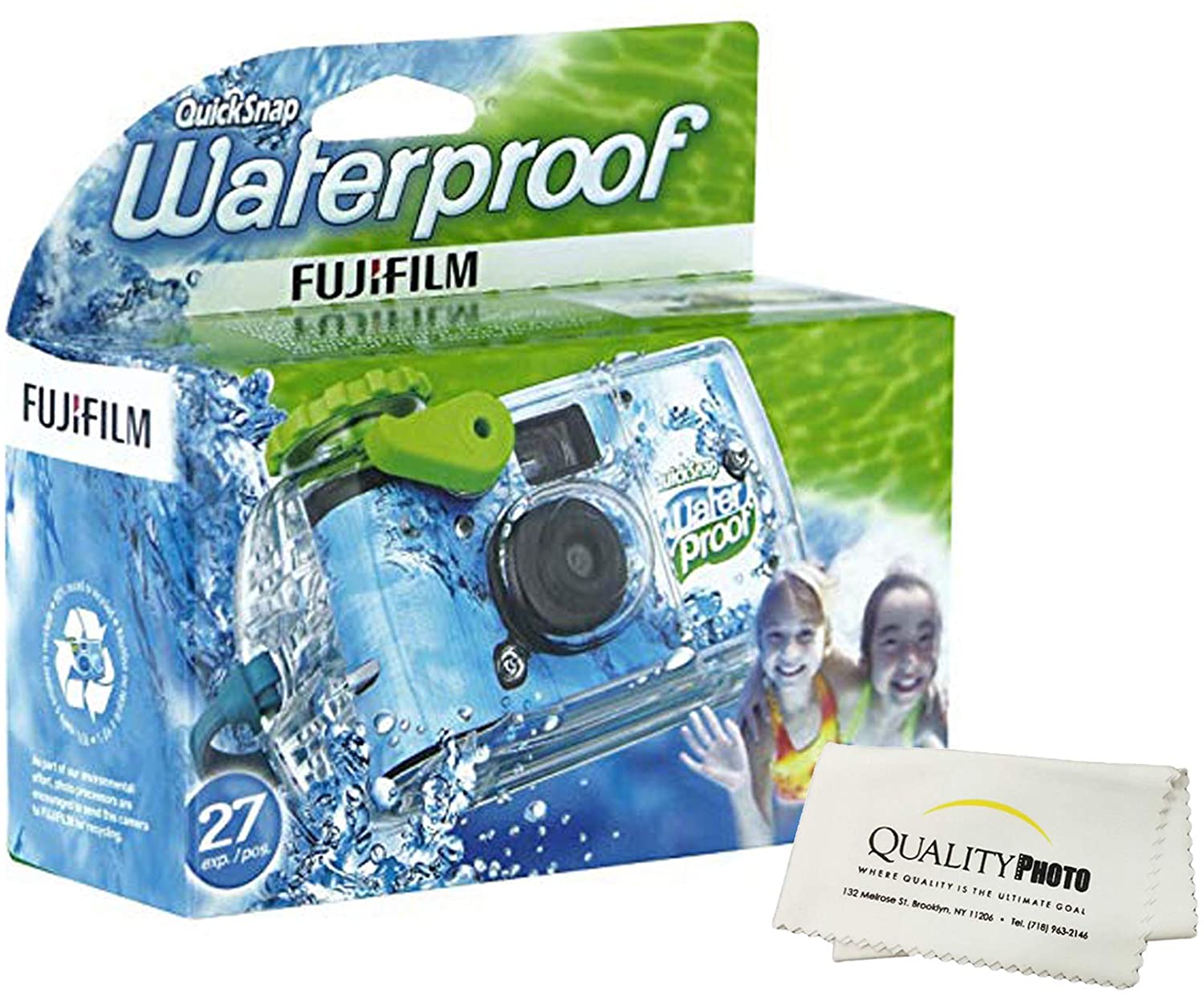 fujifilm disposable quicksnap waterproof pool underwater 35mm camera