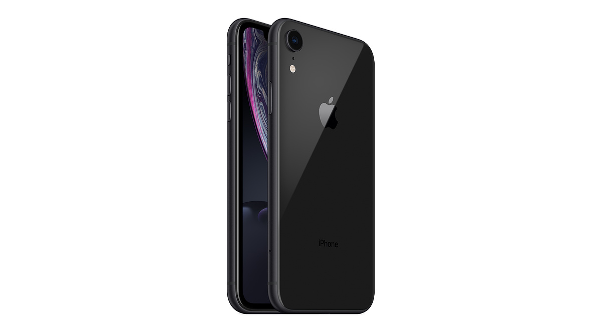 Apple iPhone XR 64GB Black LTE Cellular AT&T MT3K2LL/A - VIP Outlet