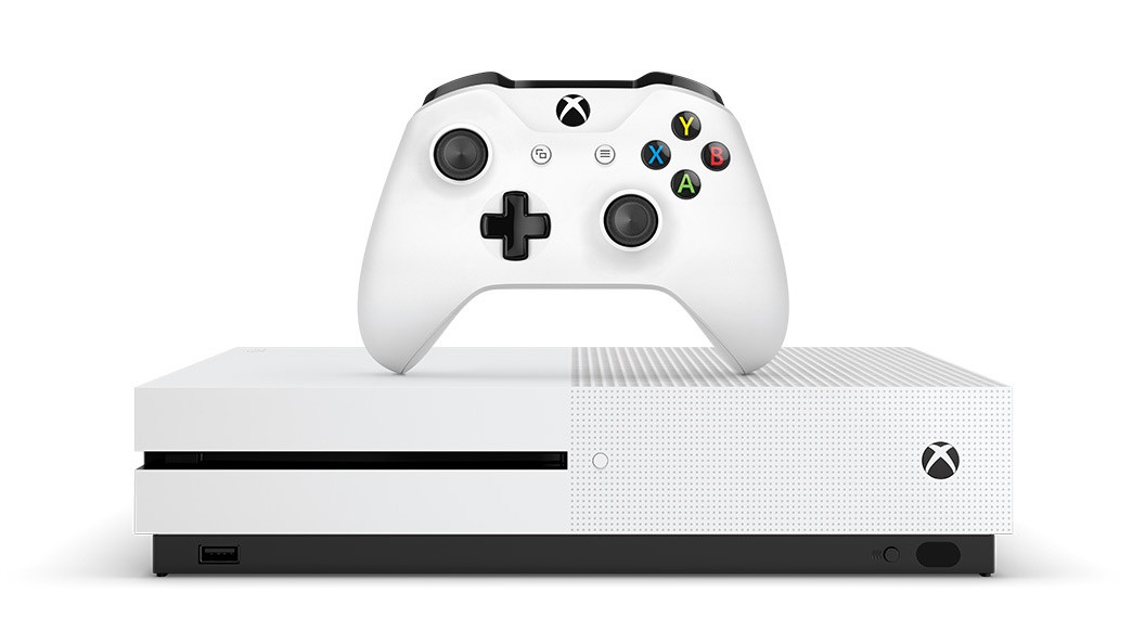 Microsoft 234-00001 Xbox One S White 1TB Video Game Console - VIP