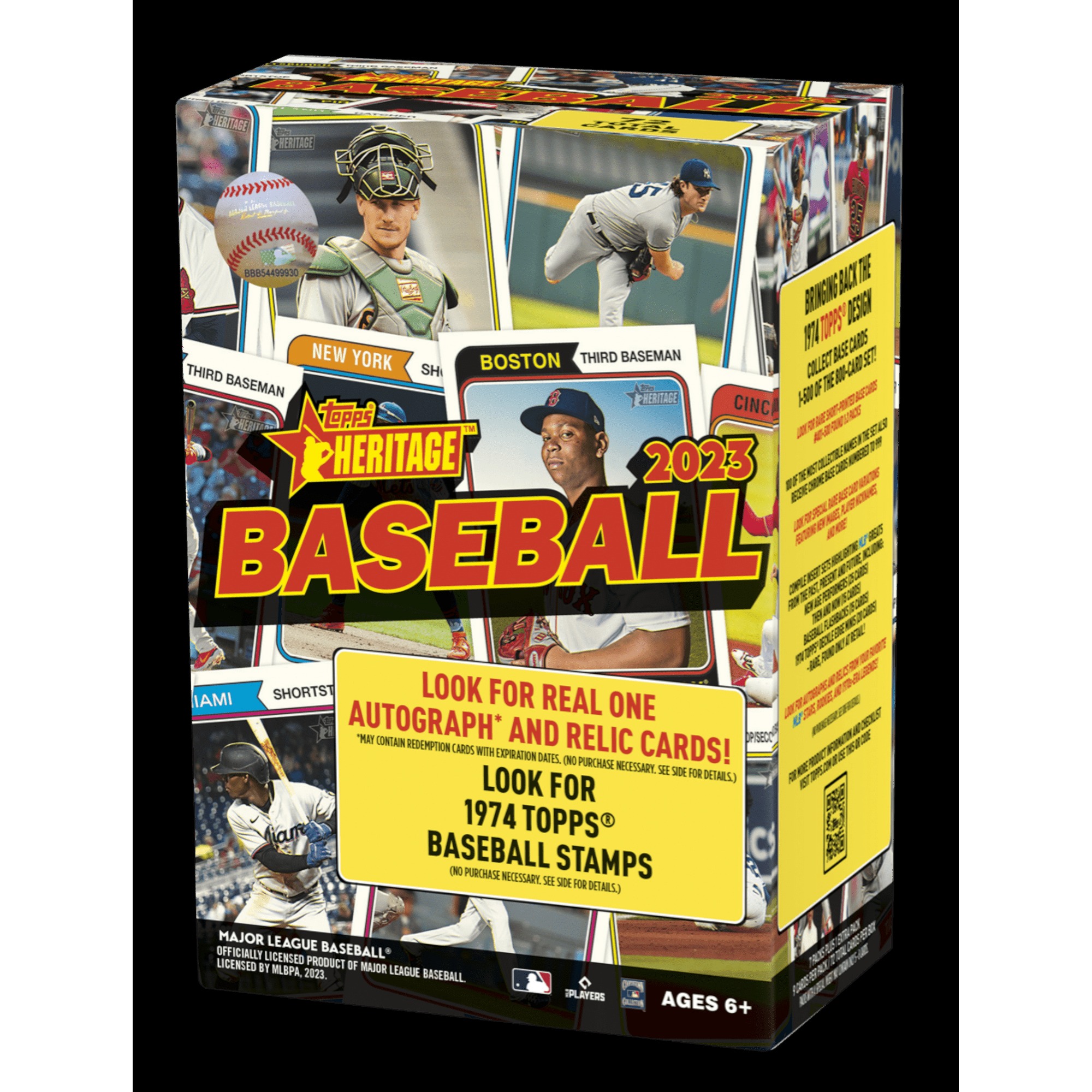 2023 Topps Heritage MLB Baseball Trading Cards Blaster Box